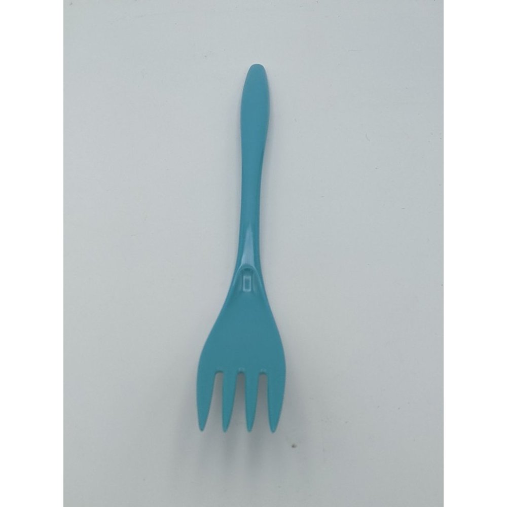 Hutzler Fork Spatula Melamine Turner Flipper Utensil No 530 Turquoise Blue